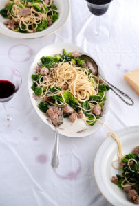 pasta mit wirsing und hackfleisch